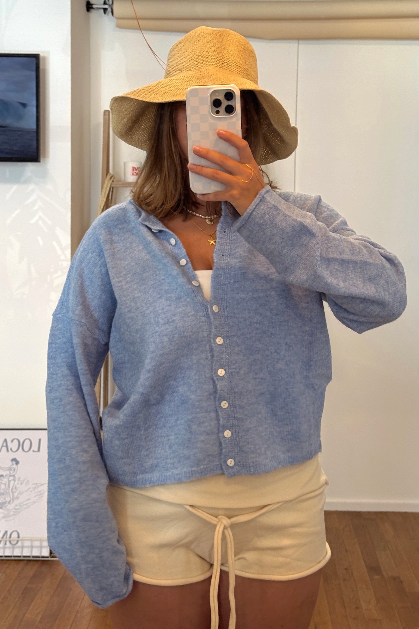 The Lineup Cardigan – Ocean