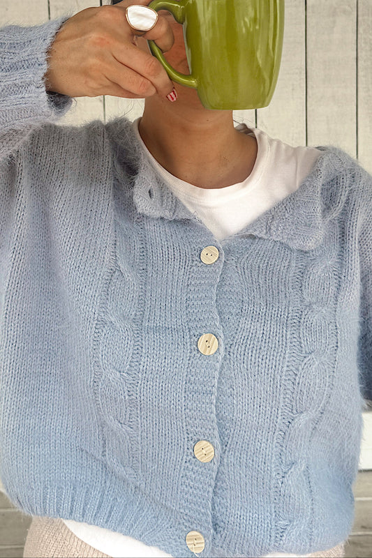 Blueberry Shortcake Cardigan