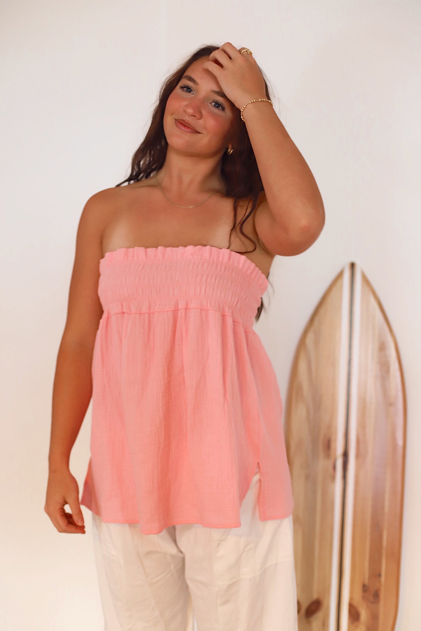 Bubble Gum Tube Top