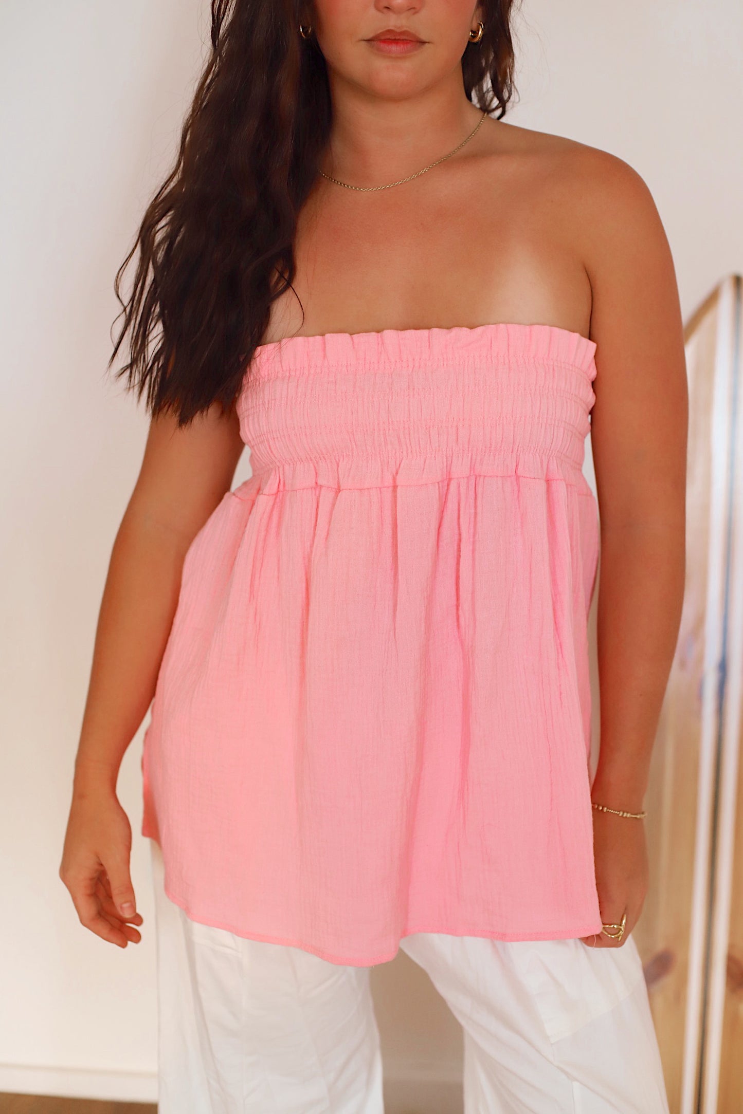 Bubble Gum Tube Top