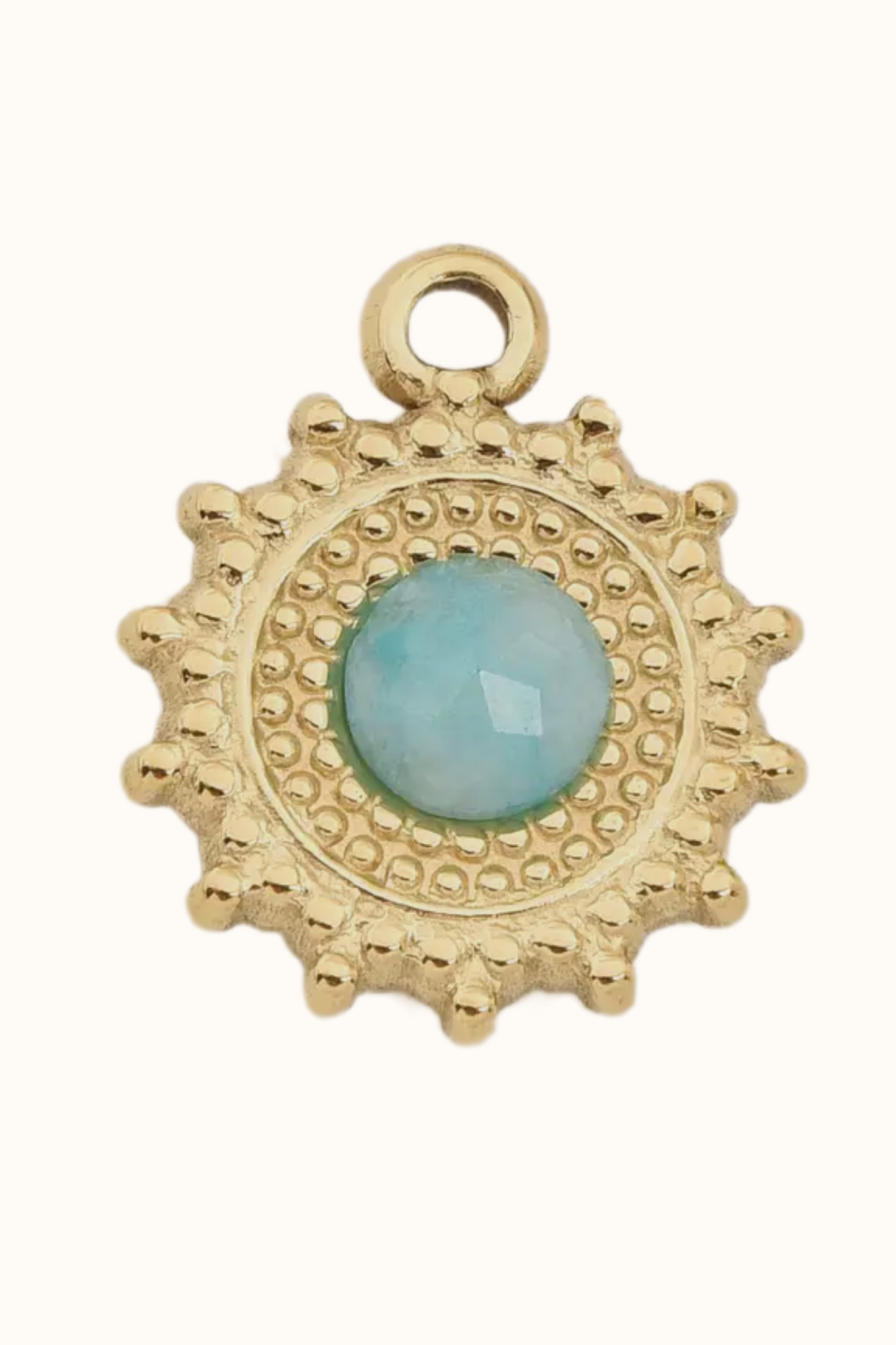 Teal Sunburst