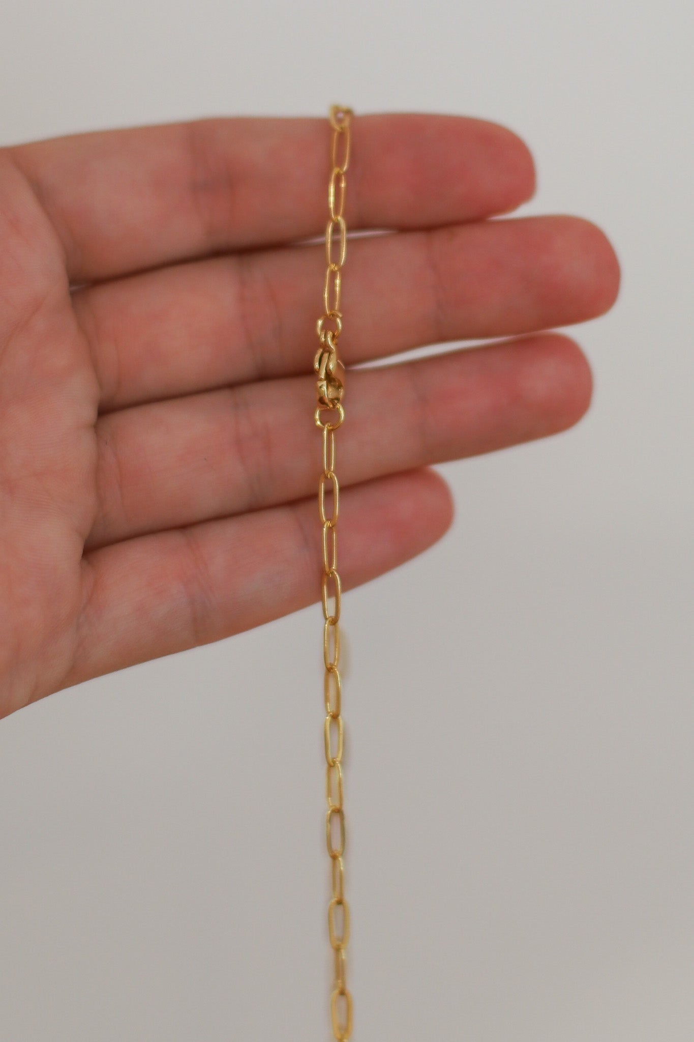 Small Paper Link Necklace