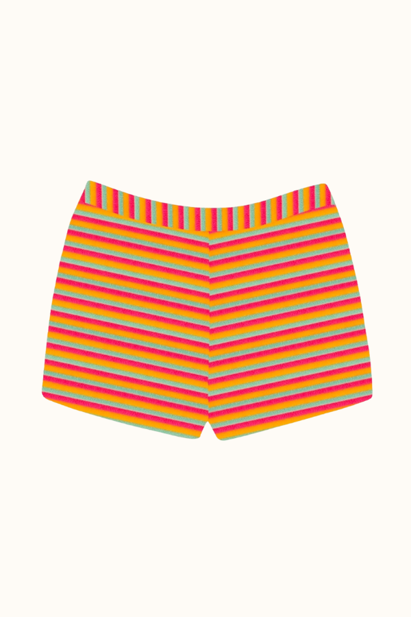 Sunset Sorbet Striped Boyshorts
