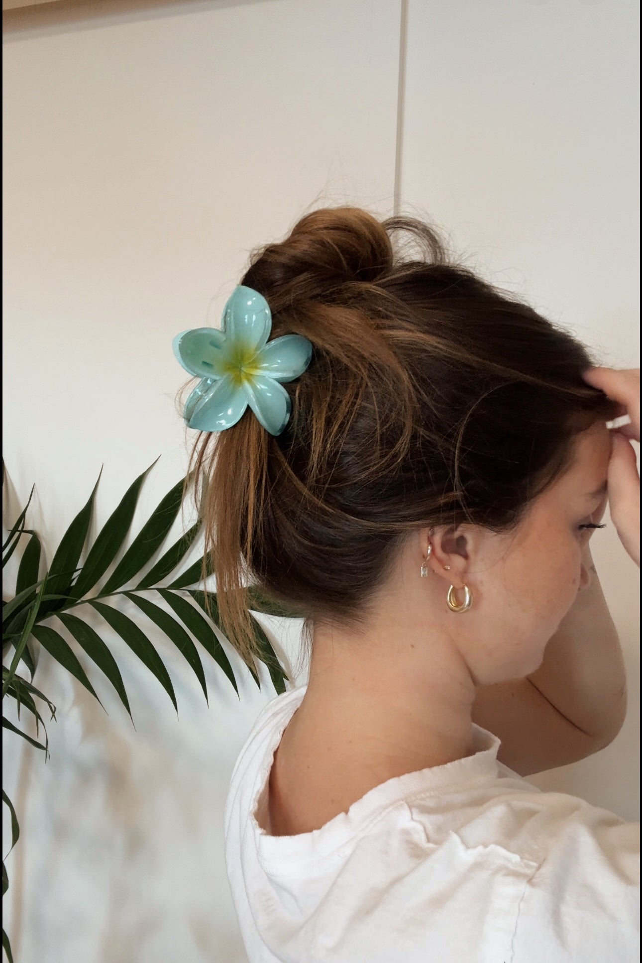 Tropical Hibiscus Hair Clip