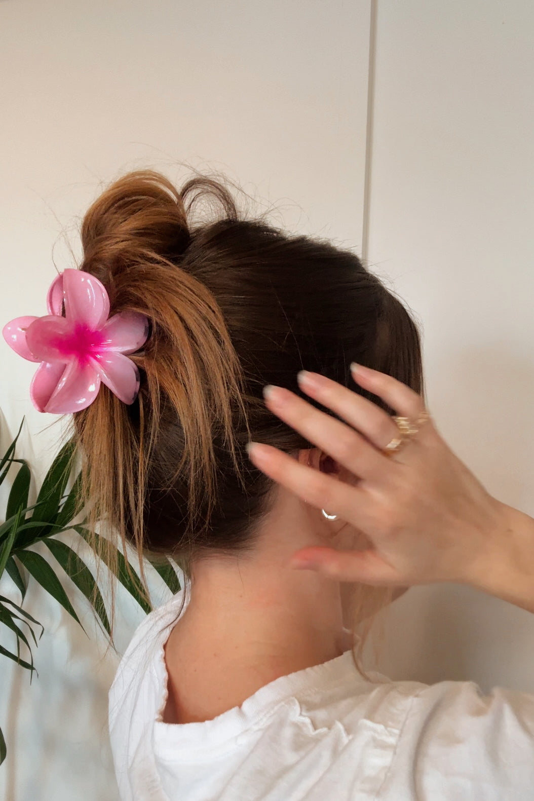 Tropical Hibiscus Hair Clip