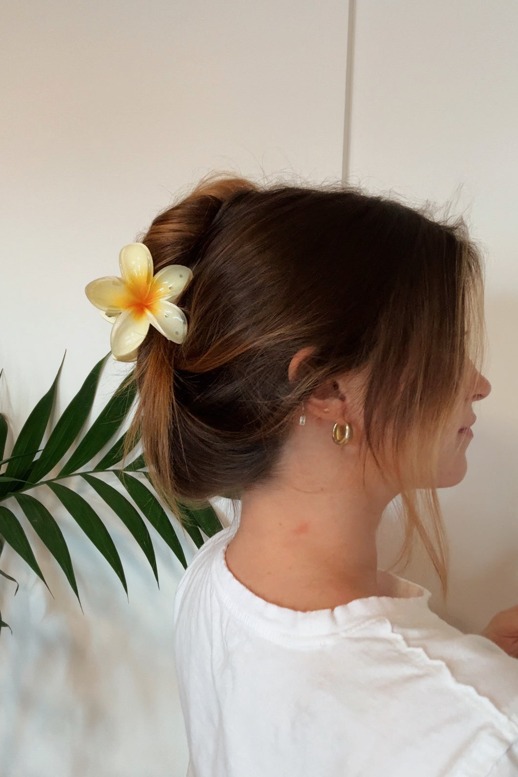 Tropical Hibiscus Hair Clip