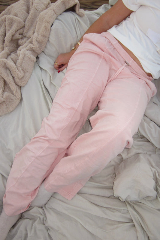 Soft Pink Sail Pants