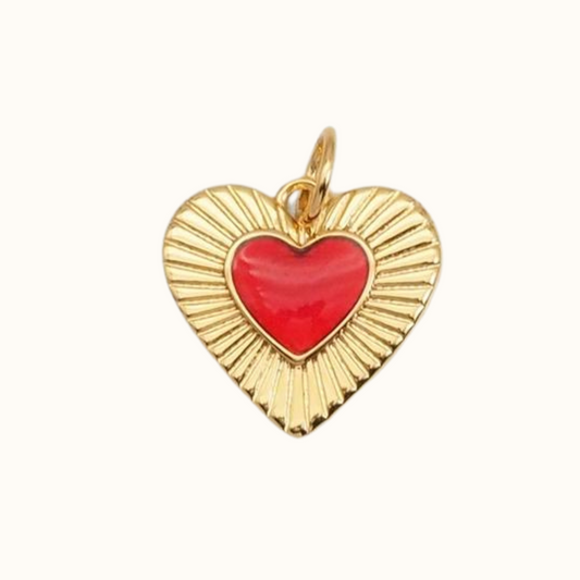 Red Heart Charm