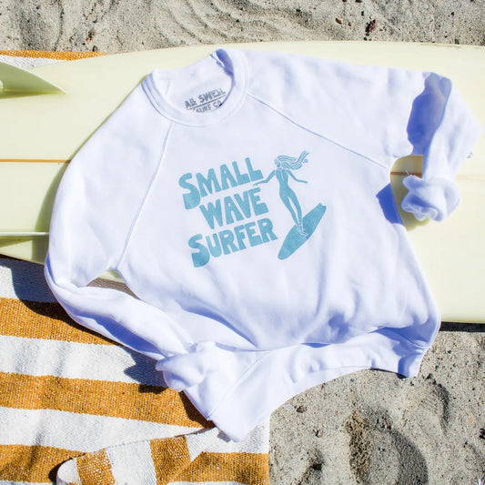 Small Wave Surfer Crewneck