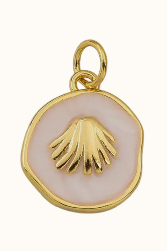 Enamel Shell Charm