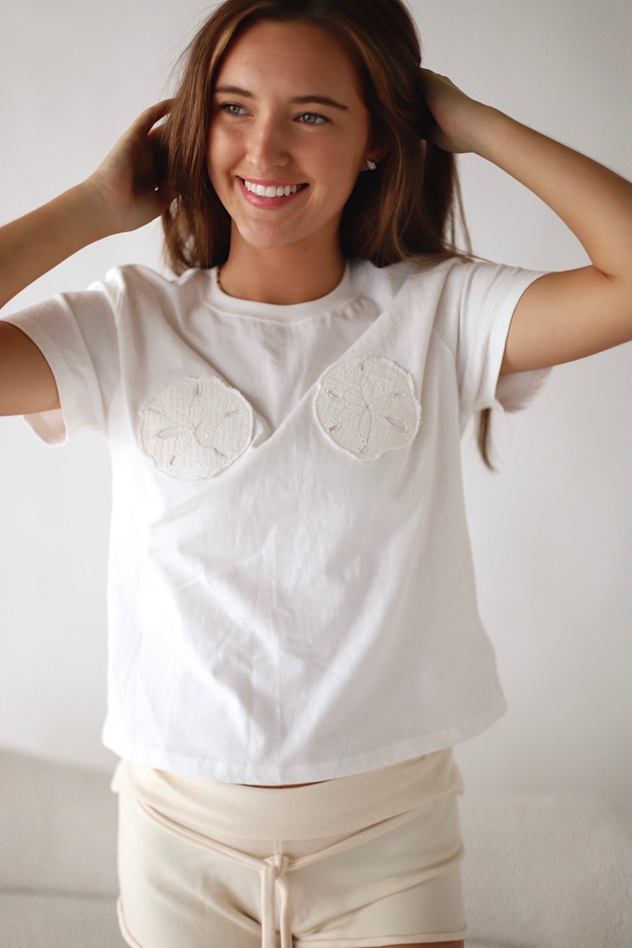 Surfside Stitches Sand Dollar Tee