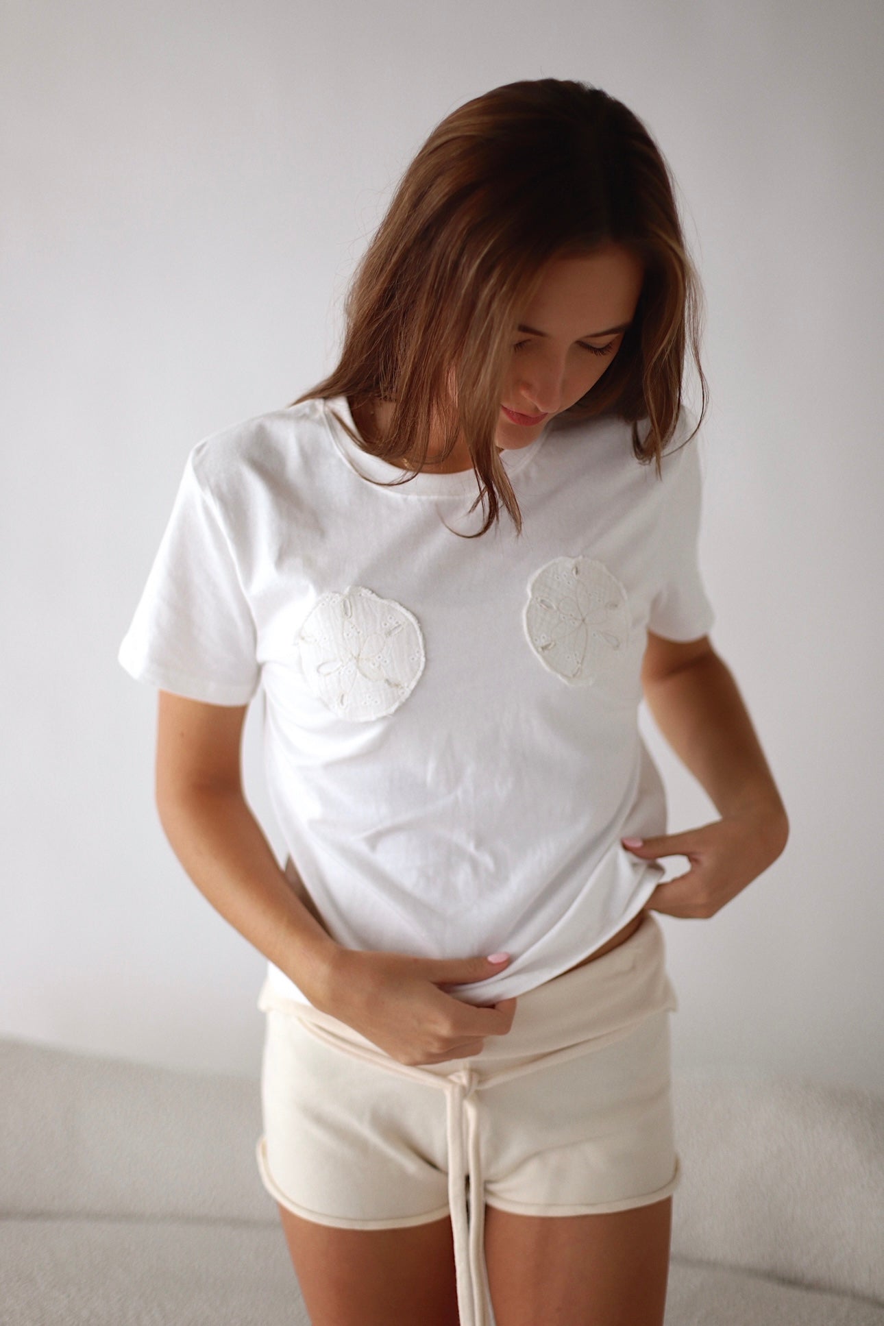 Surfside Stitches Sand Dollar Tee