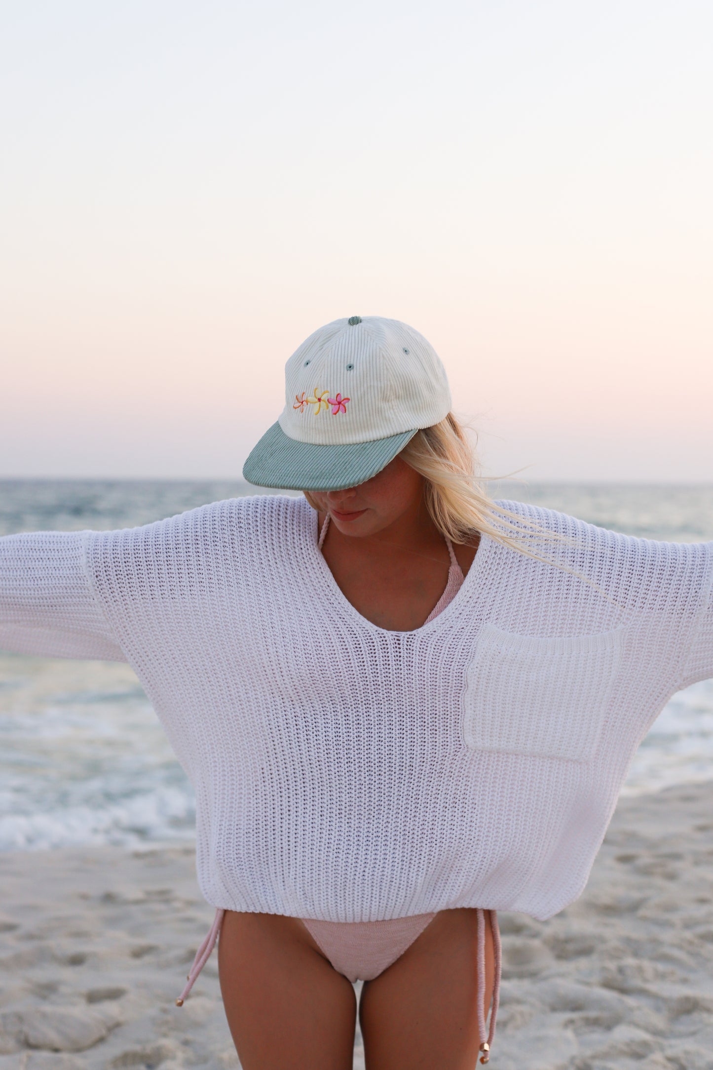 Hibiscus Surf Hat