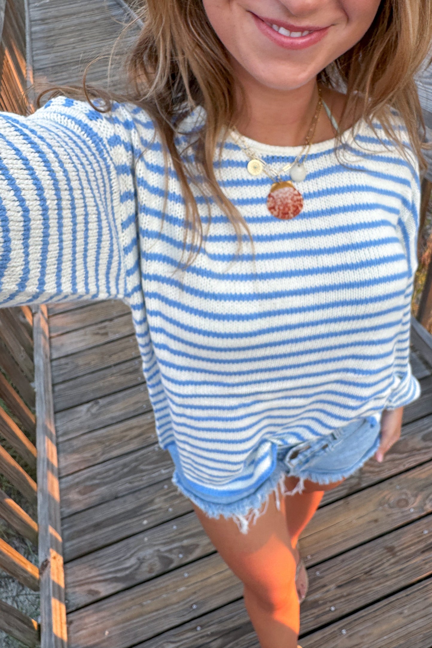 Ocean Air Striped Sweater