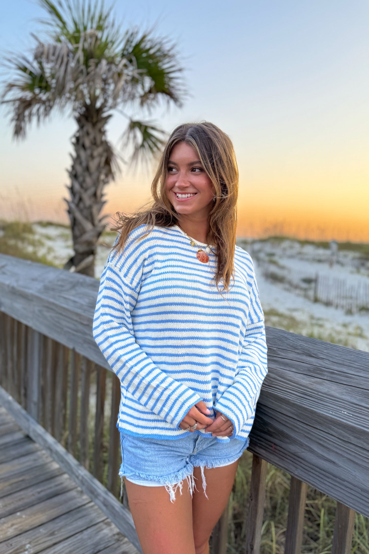 Ocean Air Striped Sweater