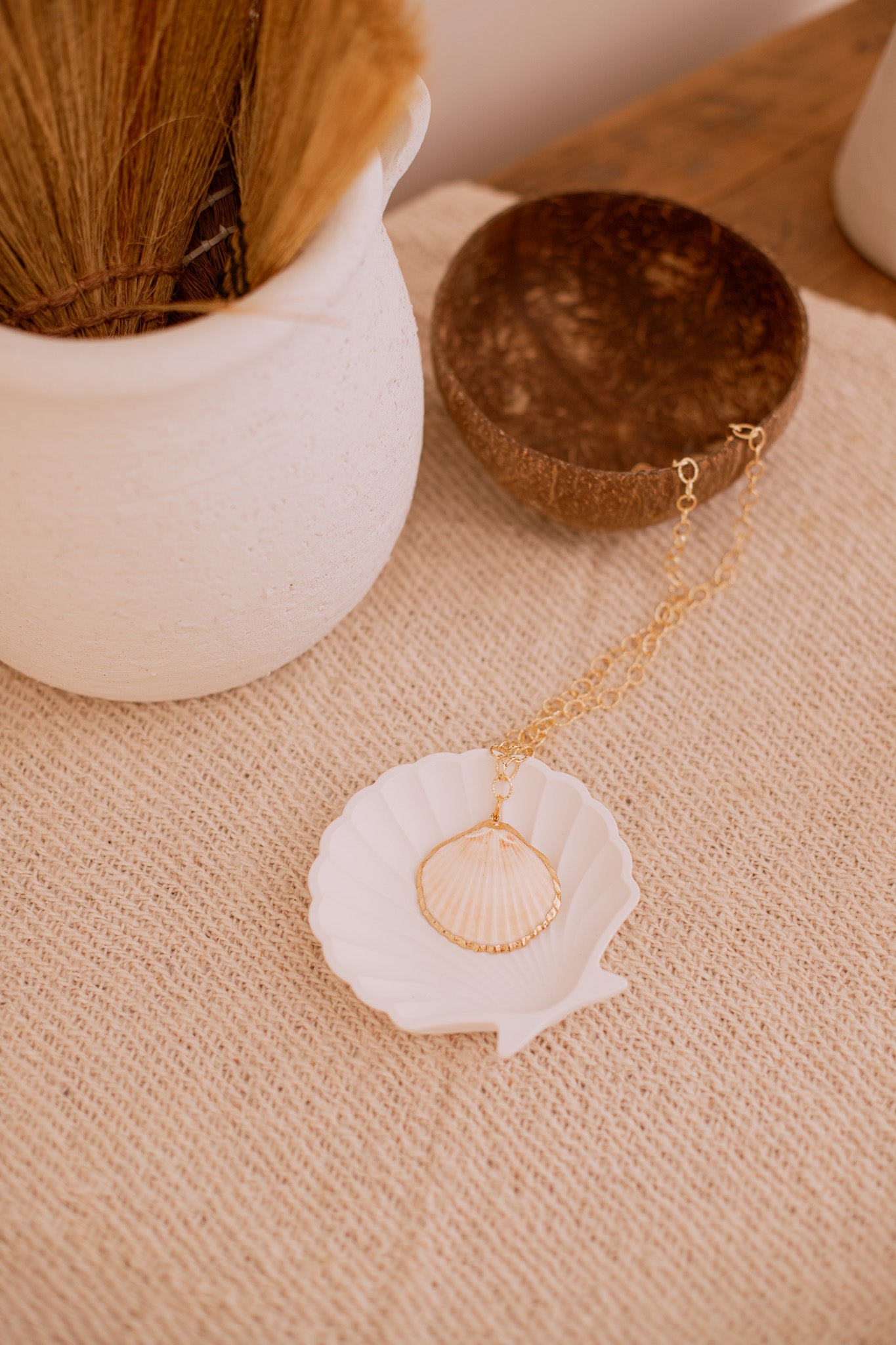 Coastal Seashell Necklace