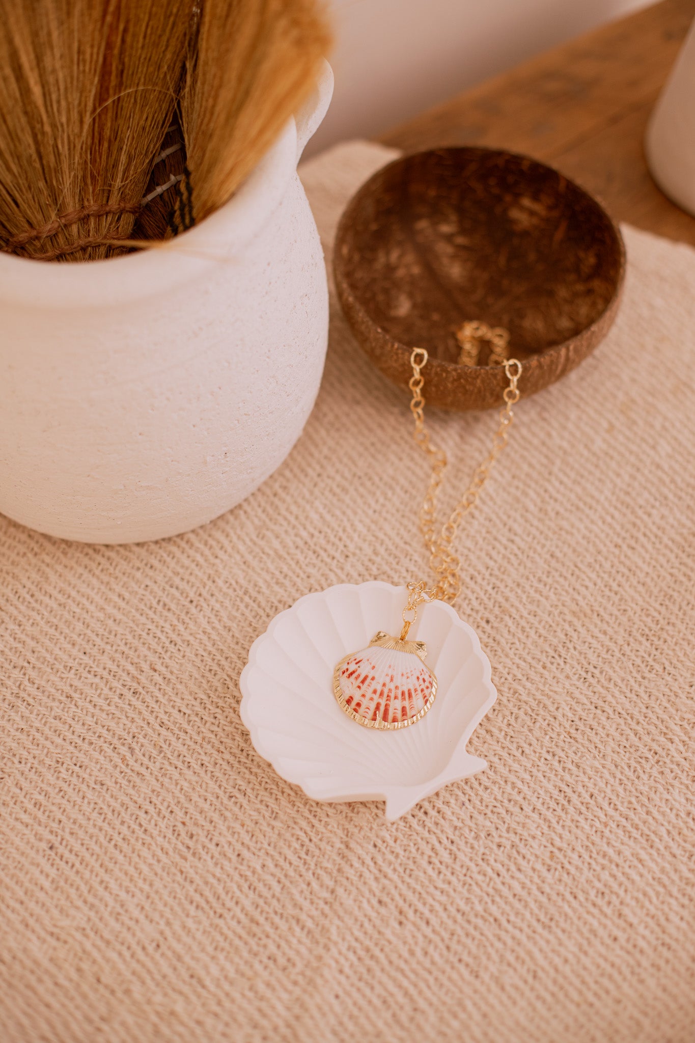 Coastal Seashell Necklace