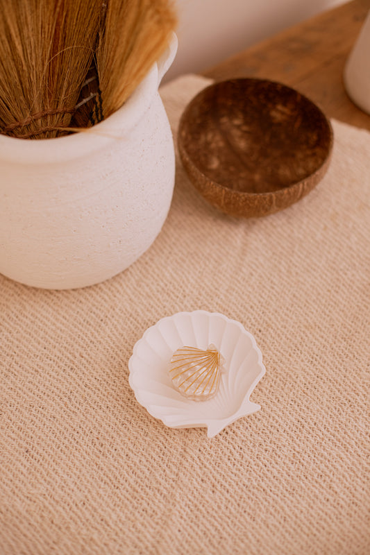 Coastal Shell Hair Clip