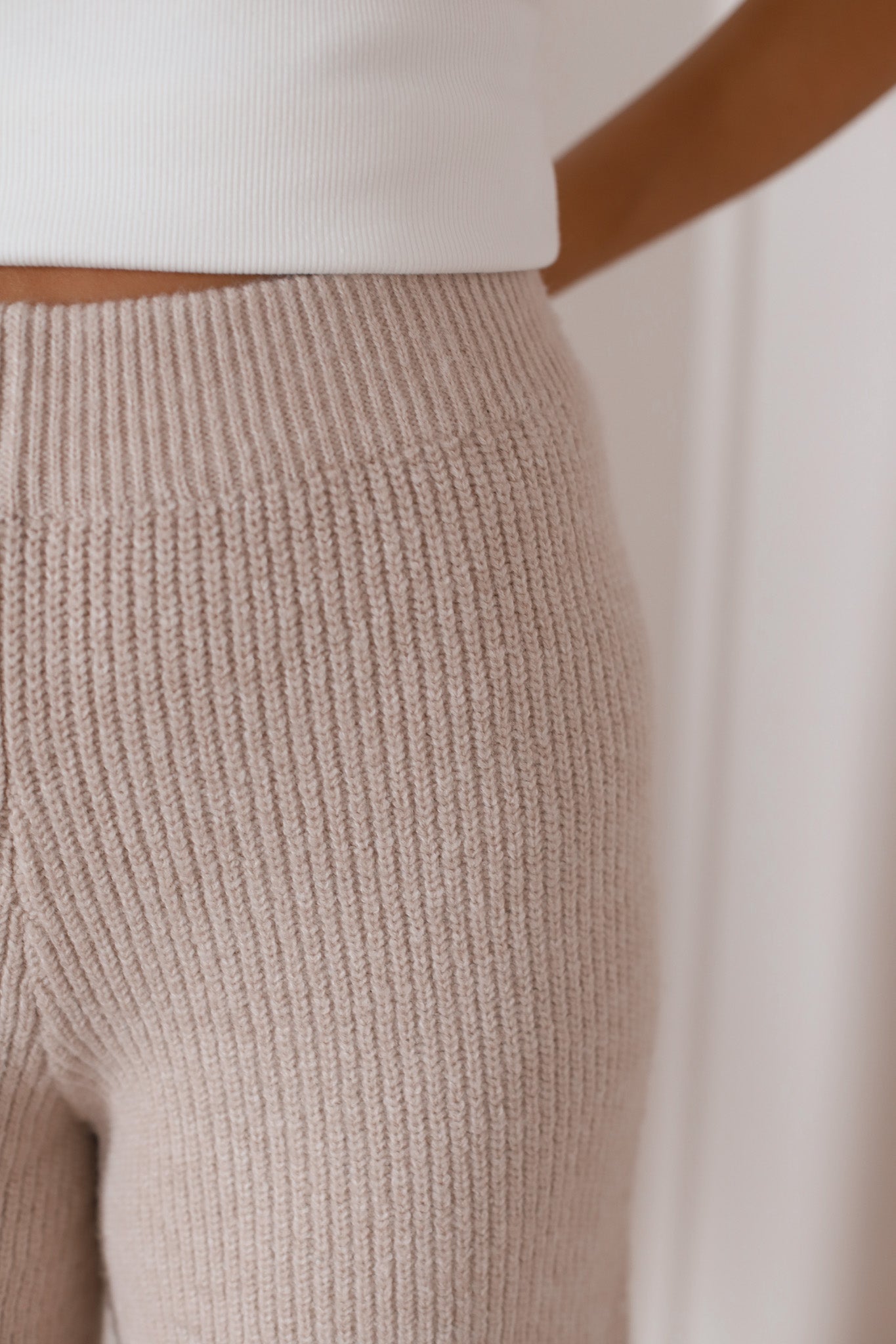 Cozy Knit Sweater Pants