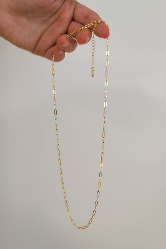 Mini Link Charm Necklace