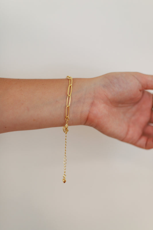 Large Link Bracelet- Extender Sizing