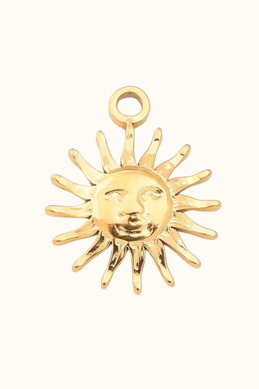 Sun Face Charm