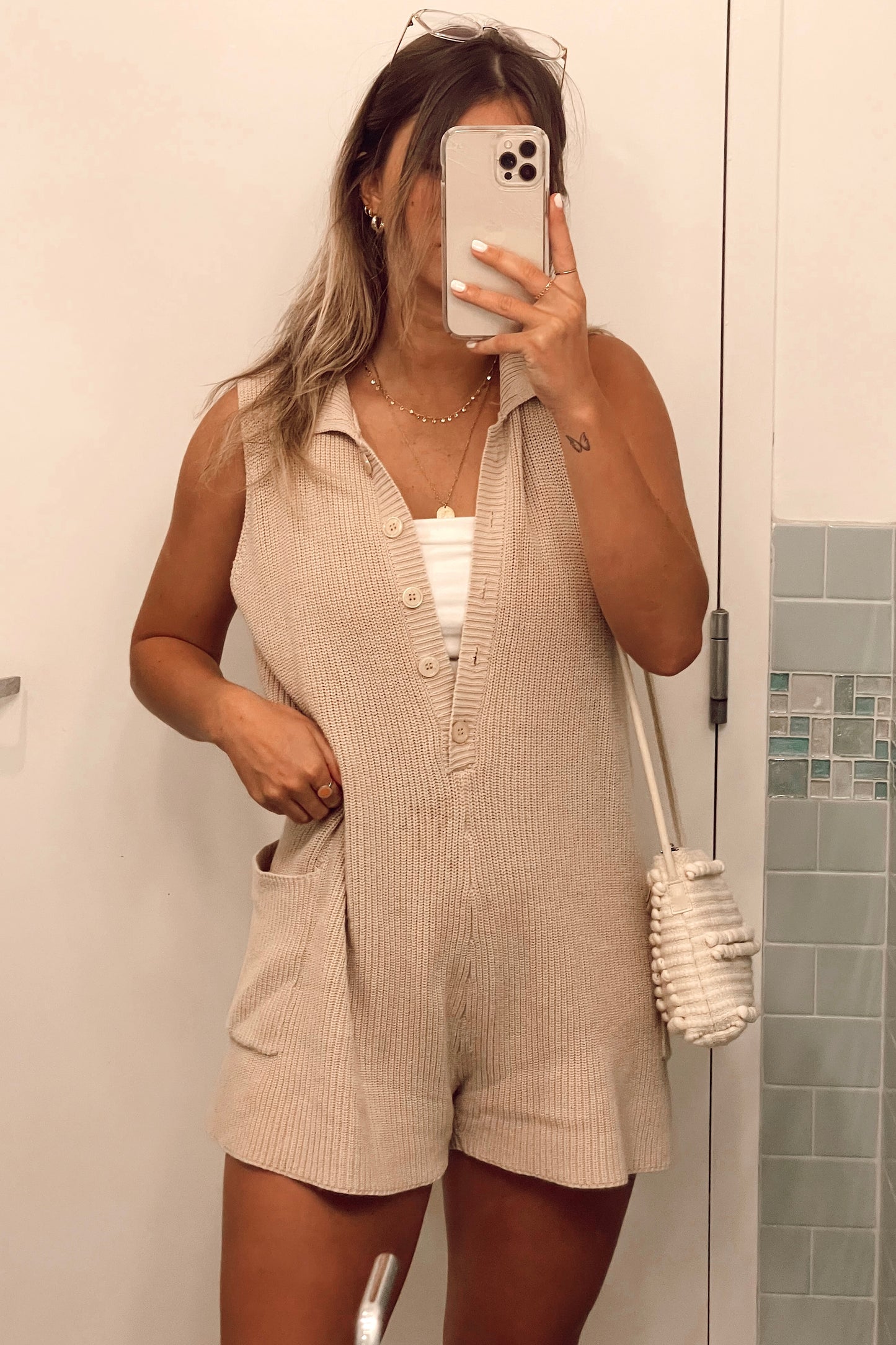 St Lucia Knit Romper