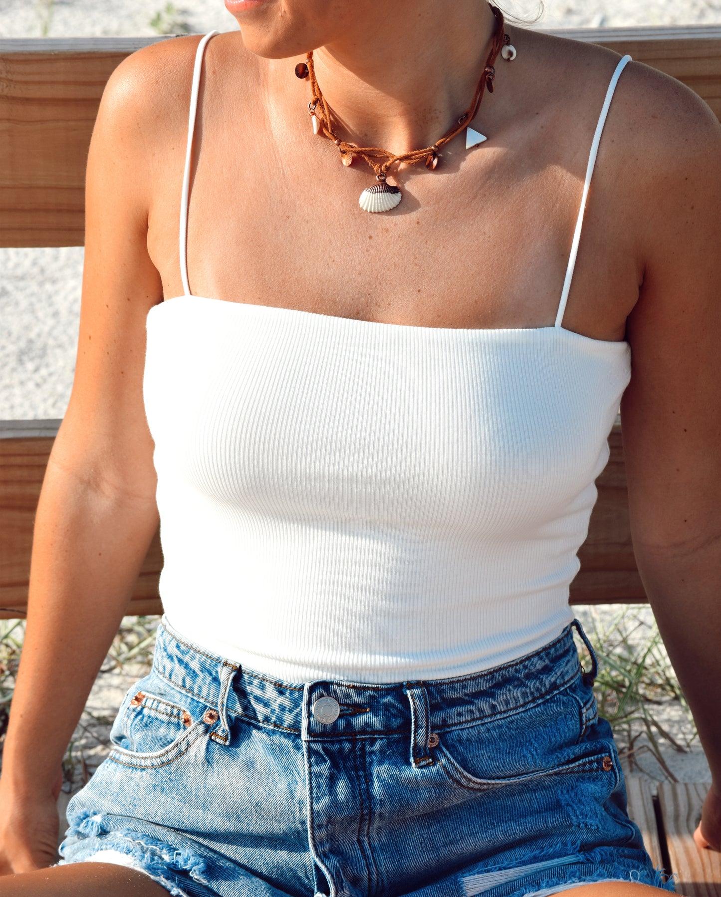 High Tide Knit Ribbed Tank